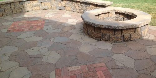 Paver Installation, Fire Pit, Hardscaping, Paver Patio